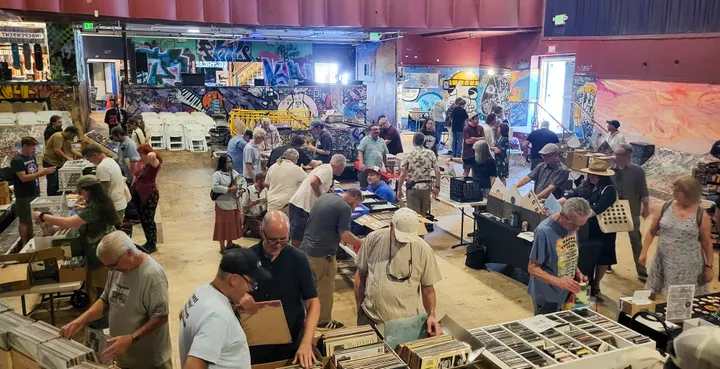 Scene & Herd: Record swap