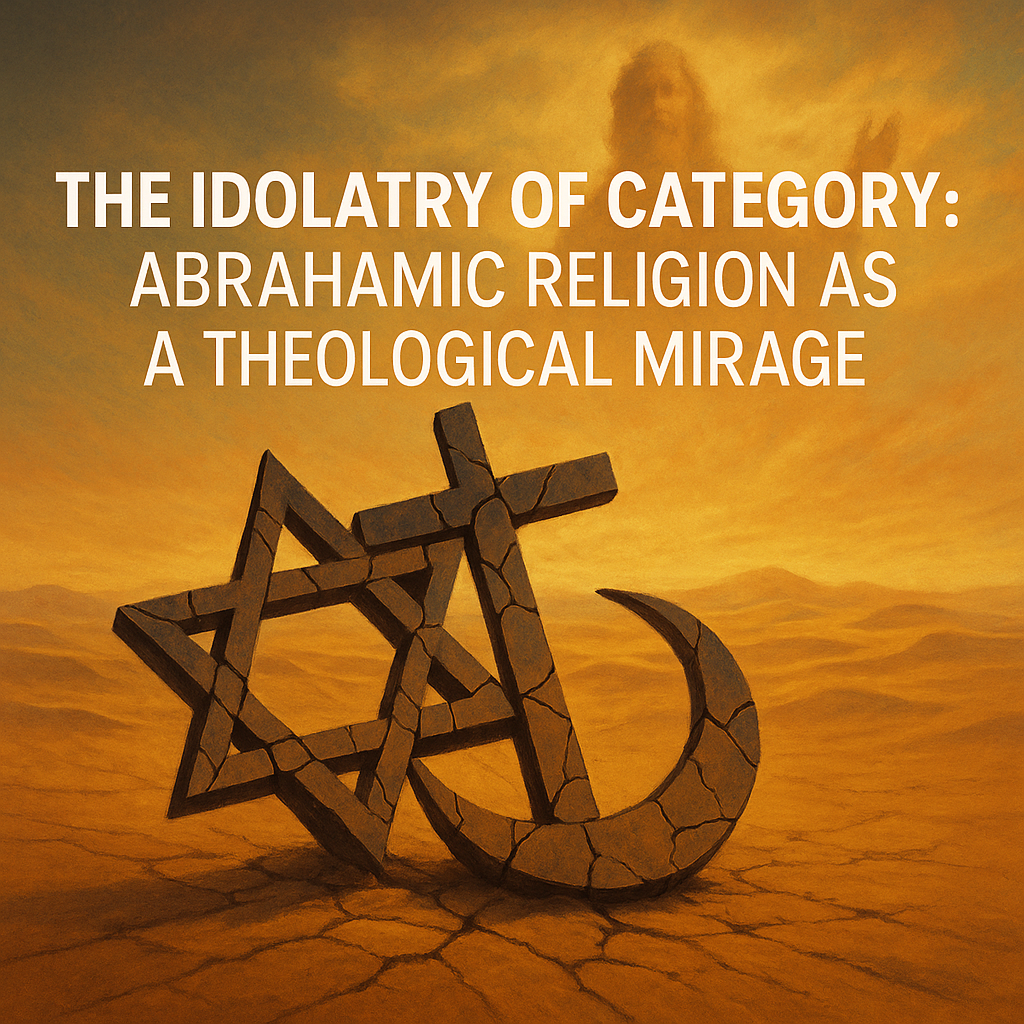 The Idolatry of Category: Abrahamic Religion as a Theological Mirage