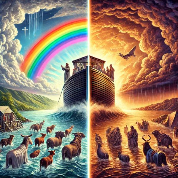The Noah Narrative: A Christian vs. Islamic Perspective Flood, Faith, and the Foundations of Redemption