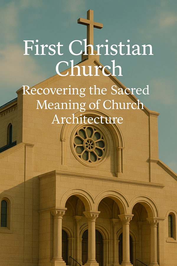 First Christian Church: Recovering the Sacred Meaning of Church Architecture