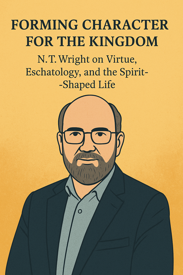 Forming Character for the Kingdom: N.T. Wright on Virtue, Eschatology, and the Spirit-Shaped Life