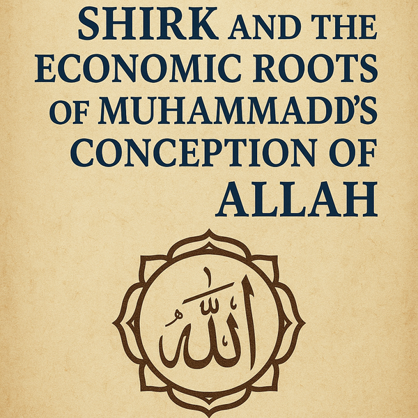 Shirk and the Economic Roots of Muhammad’s Conception of Allah