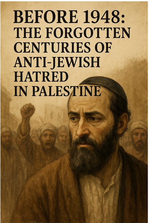 Before 1948: The Forgotten Centuries of Anti-Jewish Hatred in Palestine