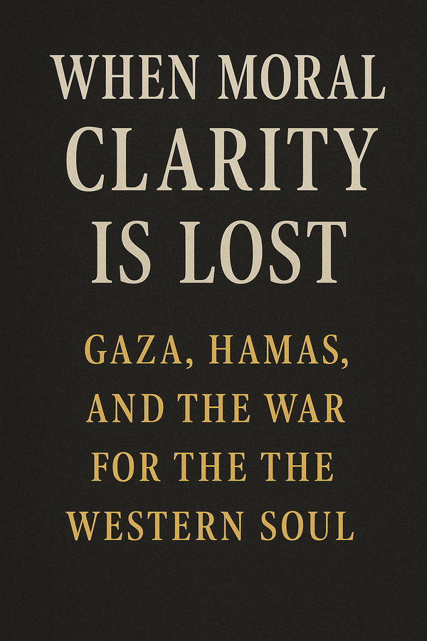 When Moral Clarity Is Lost: Gaza, Hamas, and the War for the Western Soul