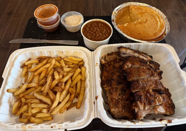 Ribs on the wing