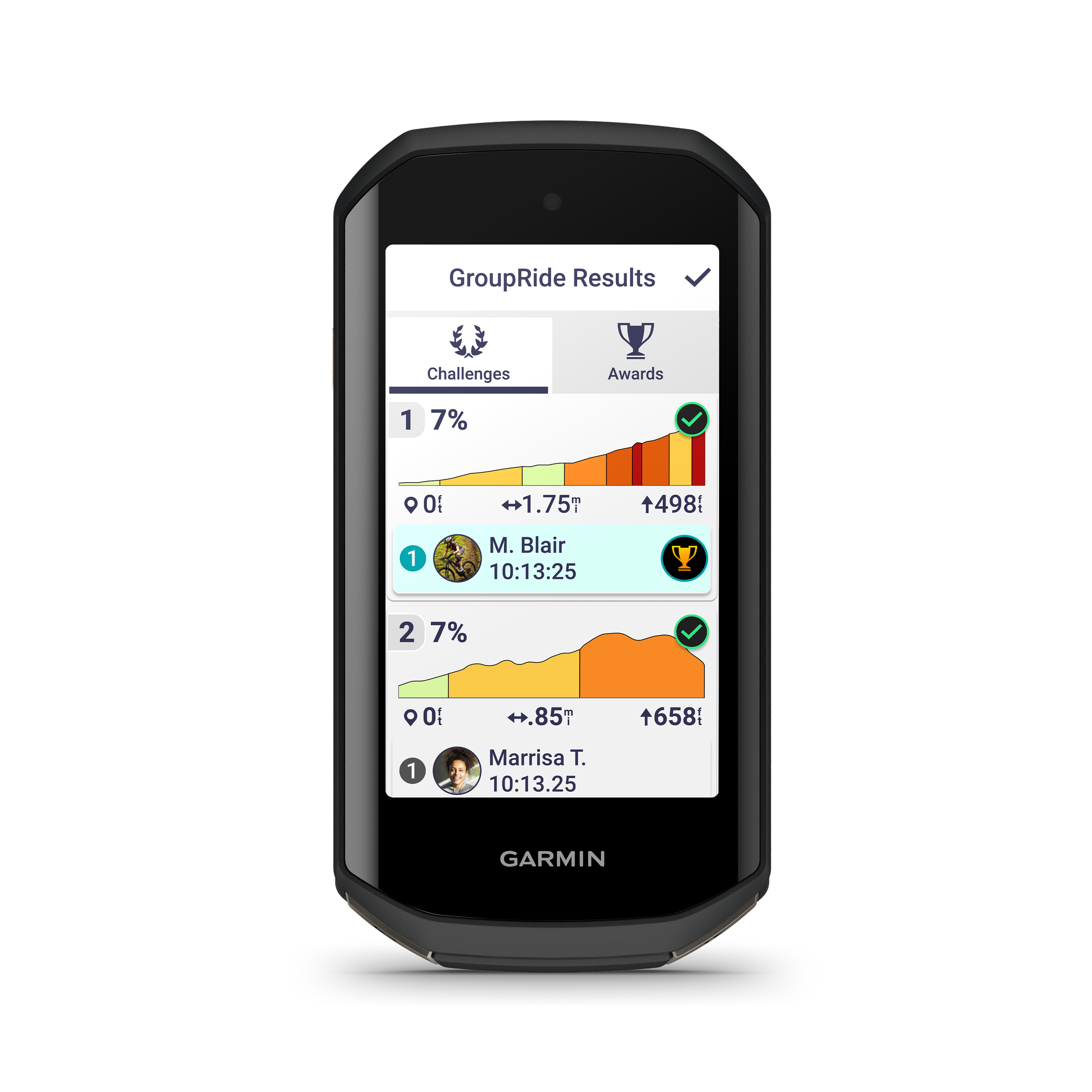 Das neue GroupRide Feature von Garmin