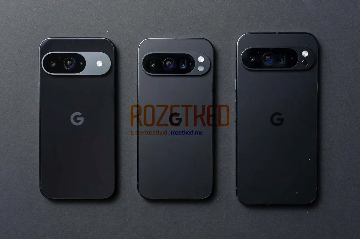Google Pixel 9: Leaks der drei kommenden Modelle.