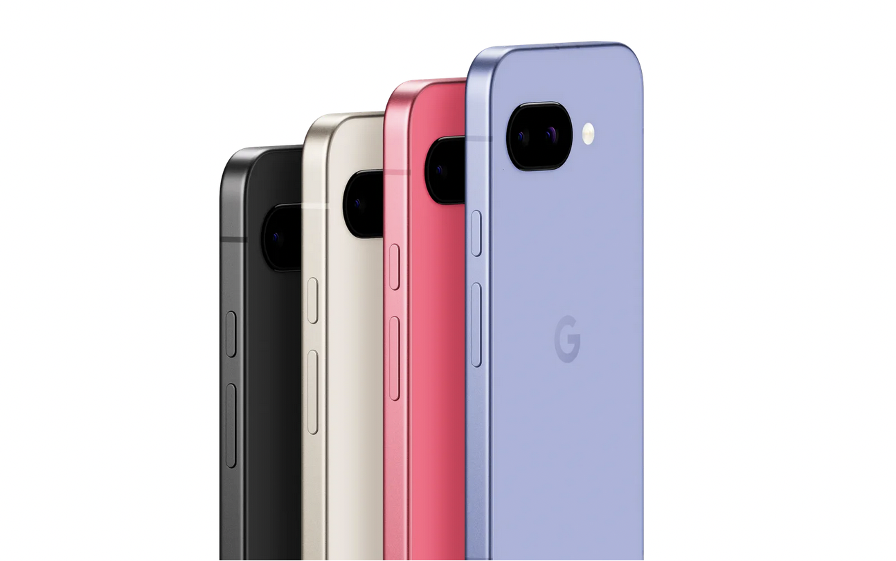 Das Google Pixel 9a erscheint in der Schweiz in vier Farben.