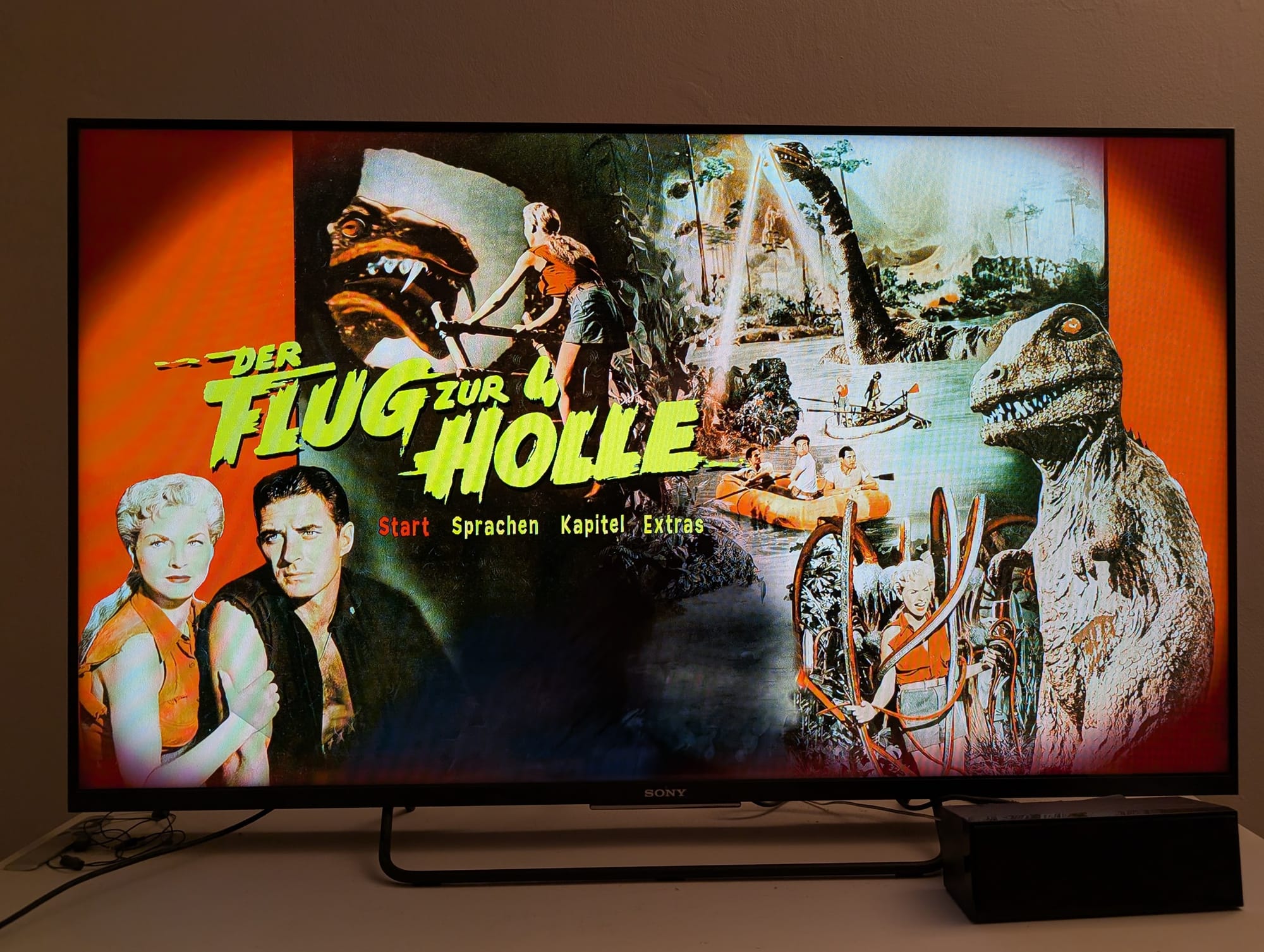 Das übersichtliche Hauptmenü der Blu-Ray.