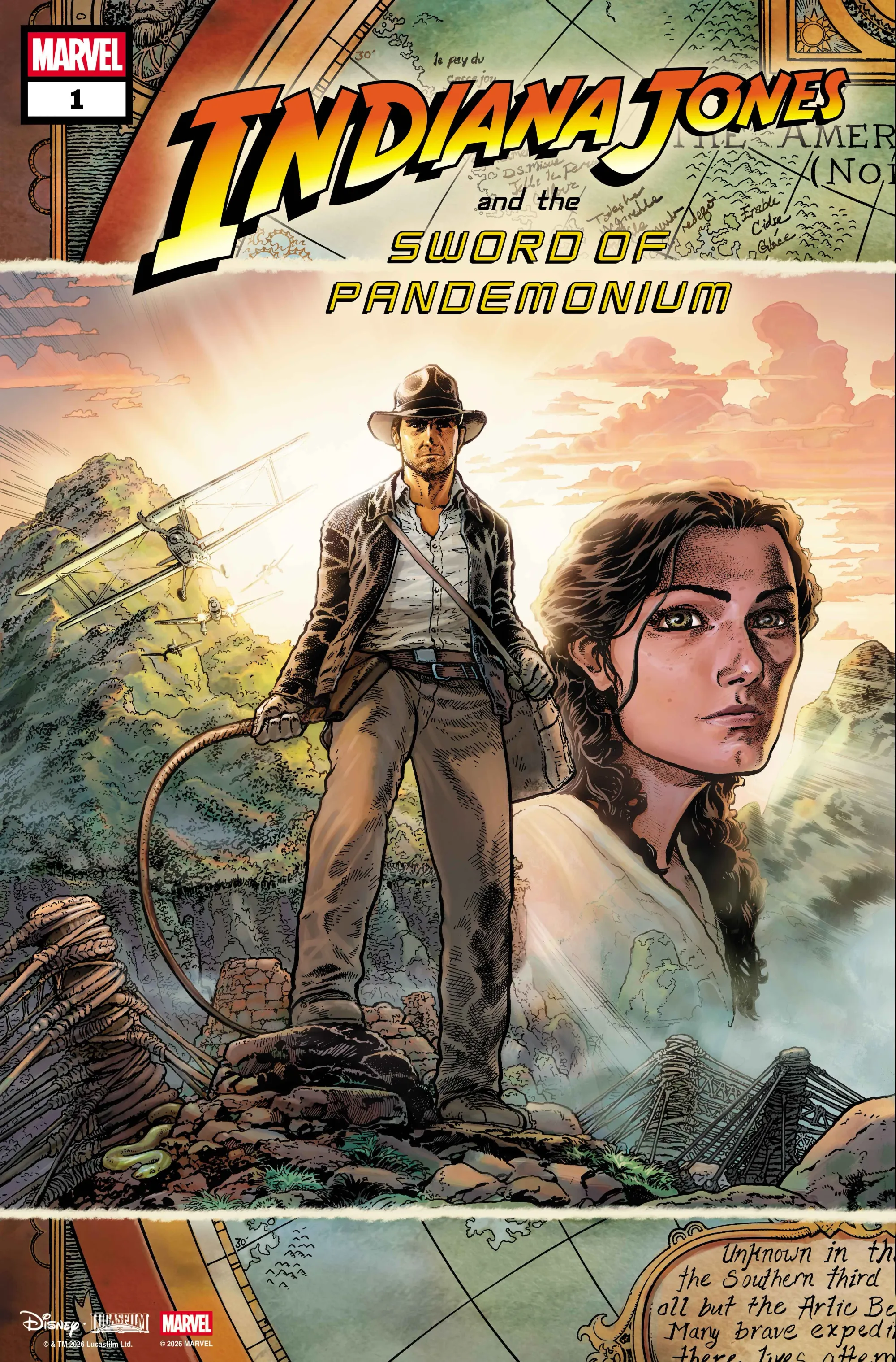Eines der Cover von «Indiana Jones and the Sword of Pandemonium».