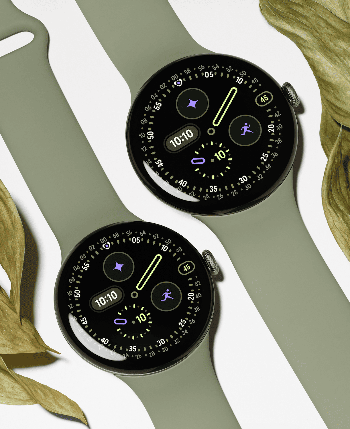 Die Pixel Watch 5 kommt in zwei Grössen: 41 und 45 Millimeter.