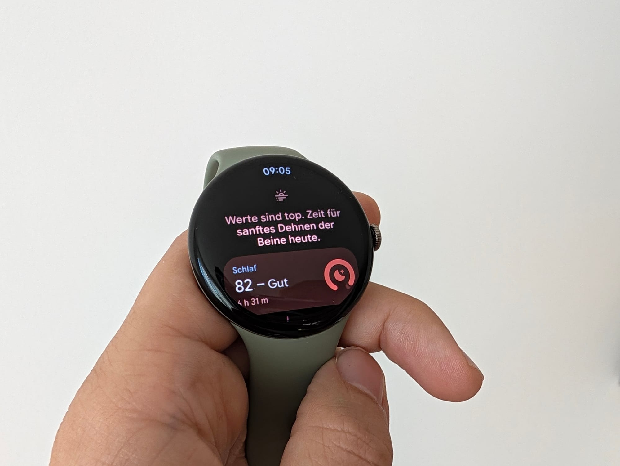 Schlaftracking auf Google Pixel Watch 5