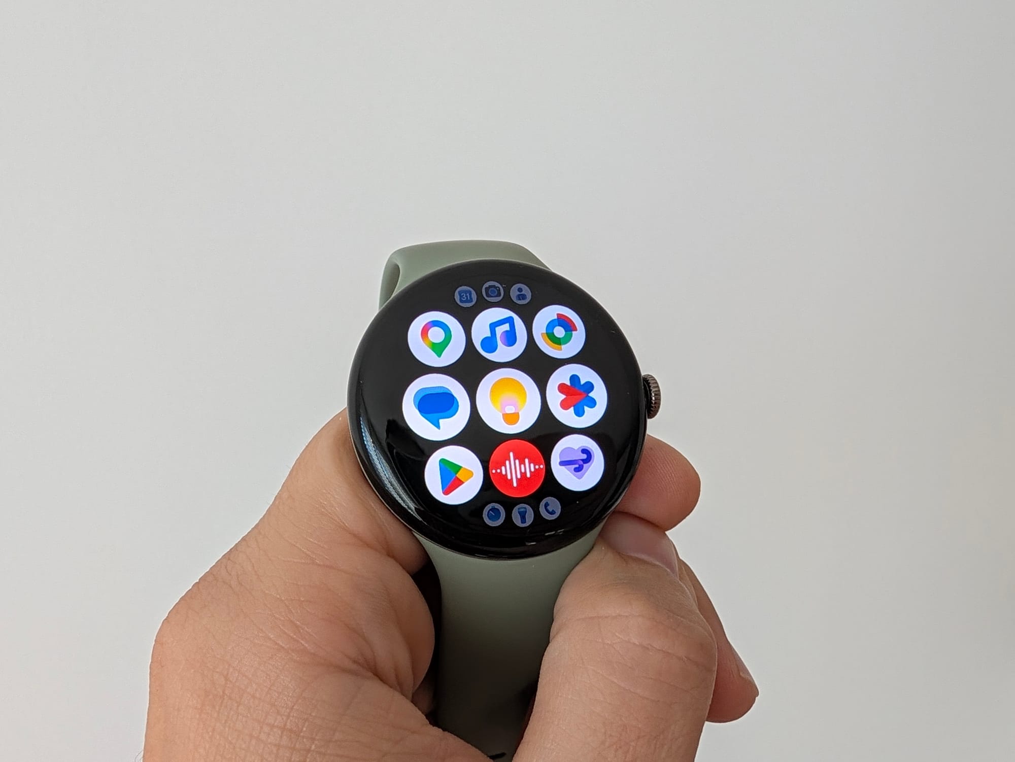 Das App-Menü auf der Google Pixel Watch 5