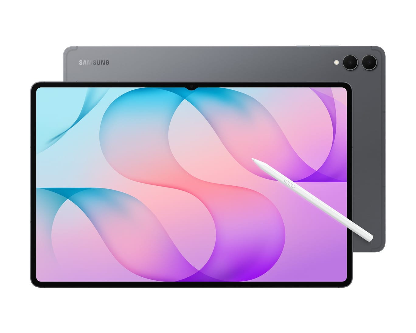 Das Samsung Galaxy Tab S12 Ultra in Grau.