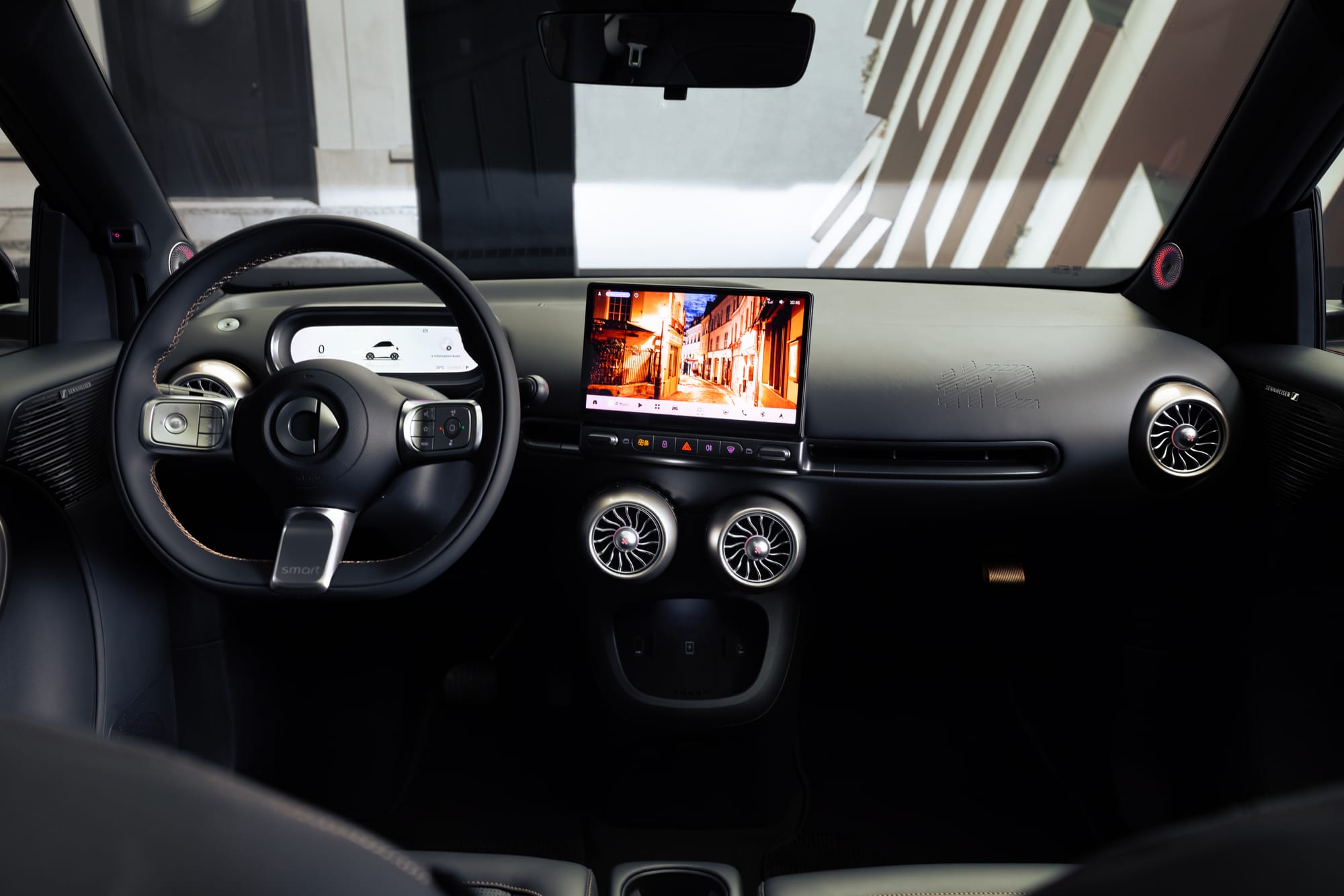 Ein Blick ins Cockpit des Smart #2