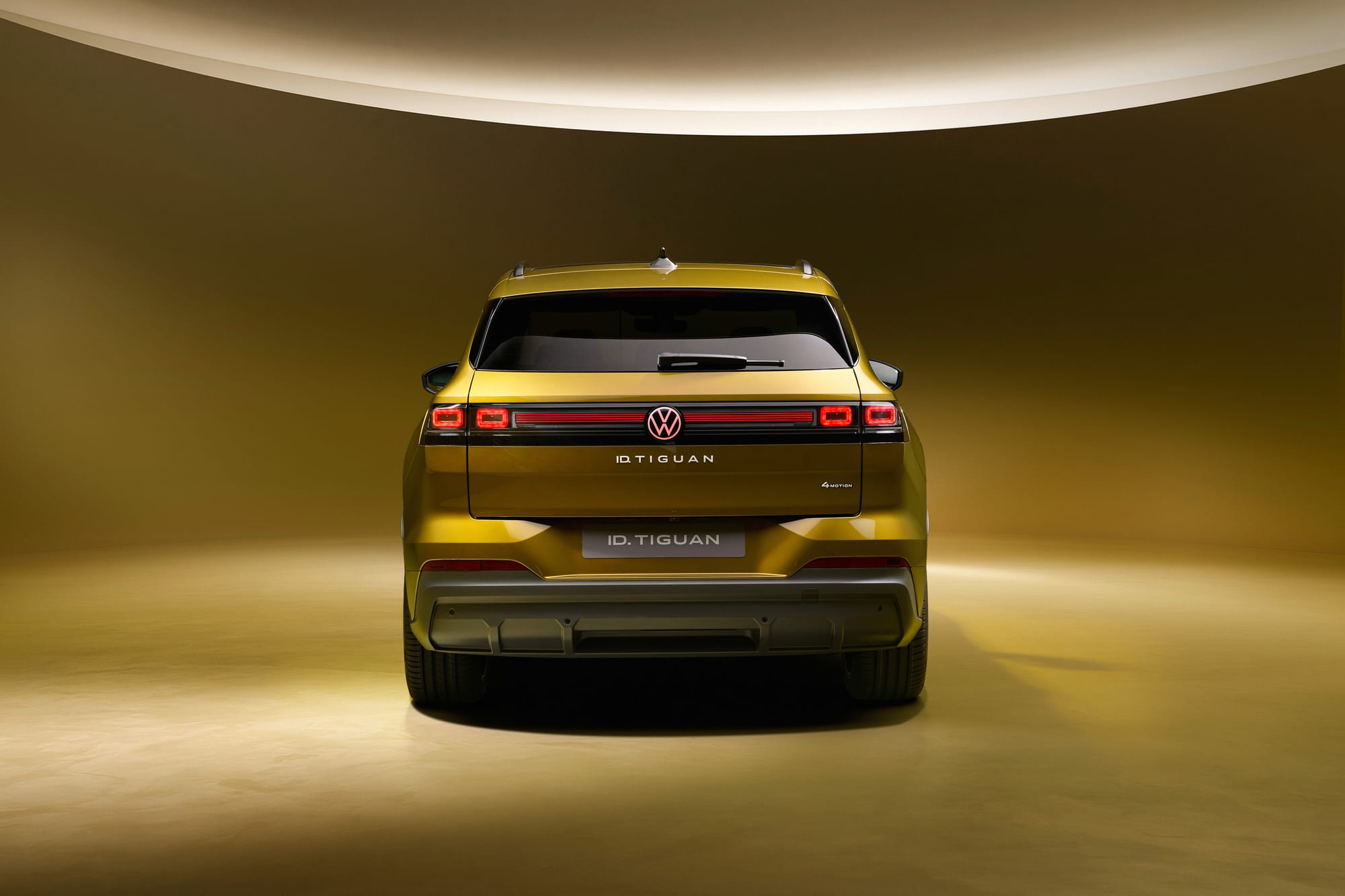 Das Heck des neuen VW ID. Tiguan.