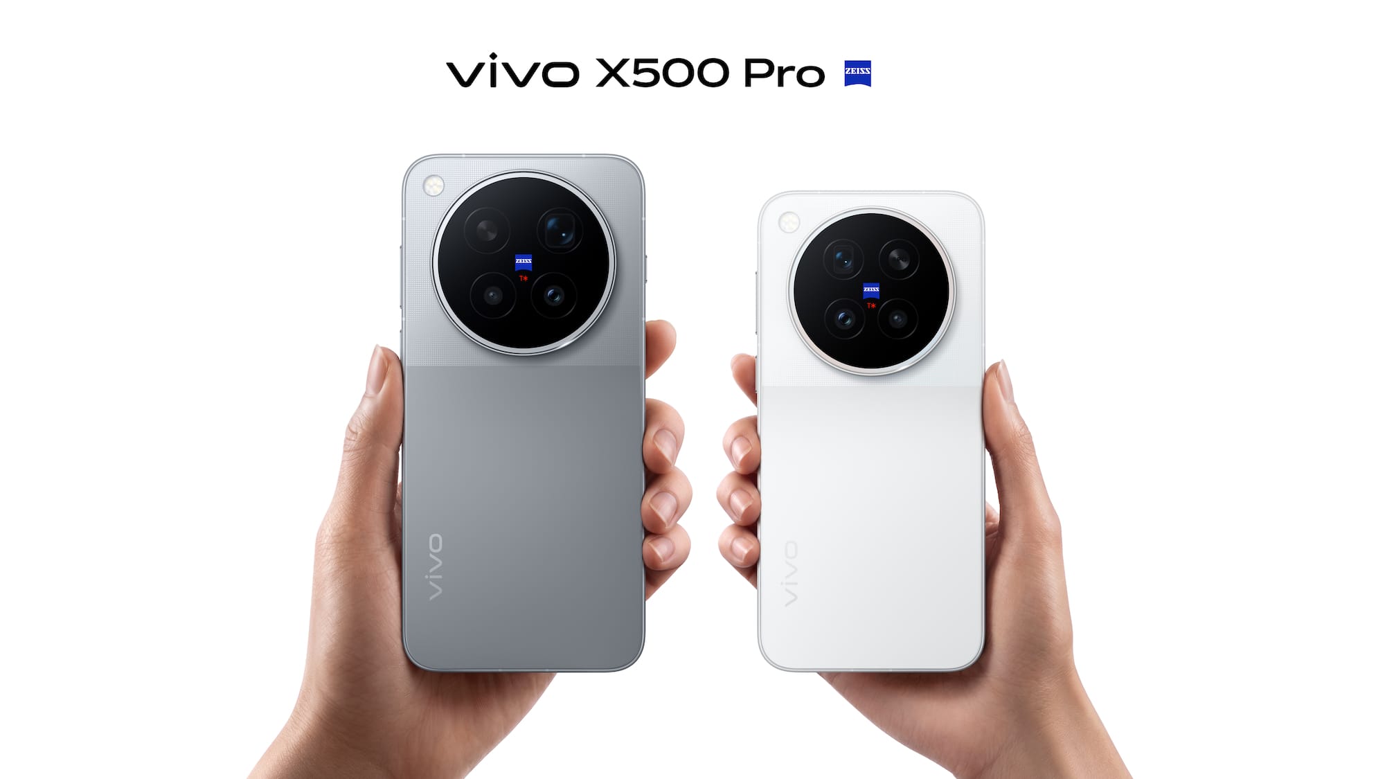 Links: Vivo X500 Pro Max / Rechts: Vivo X500 Pro.