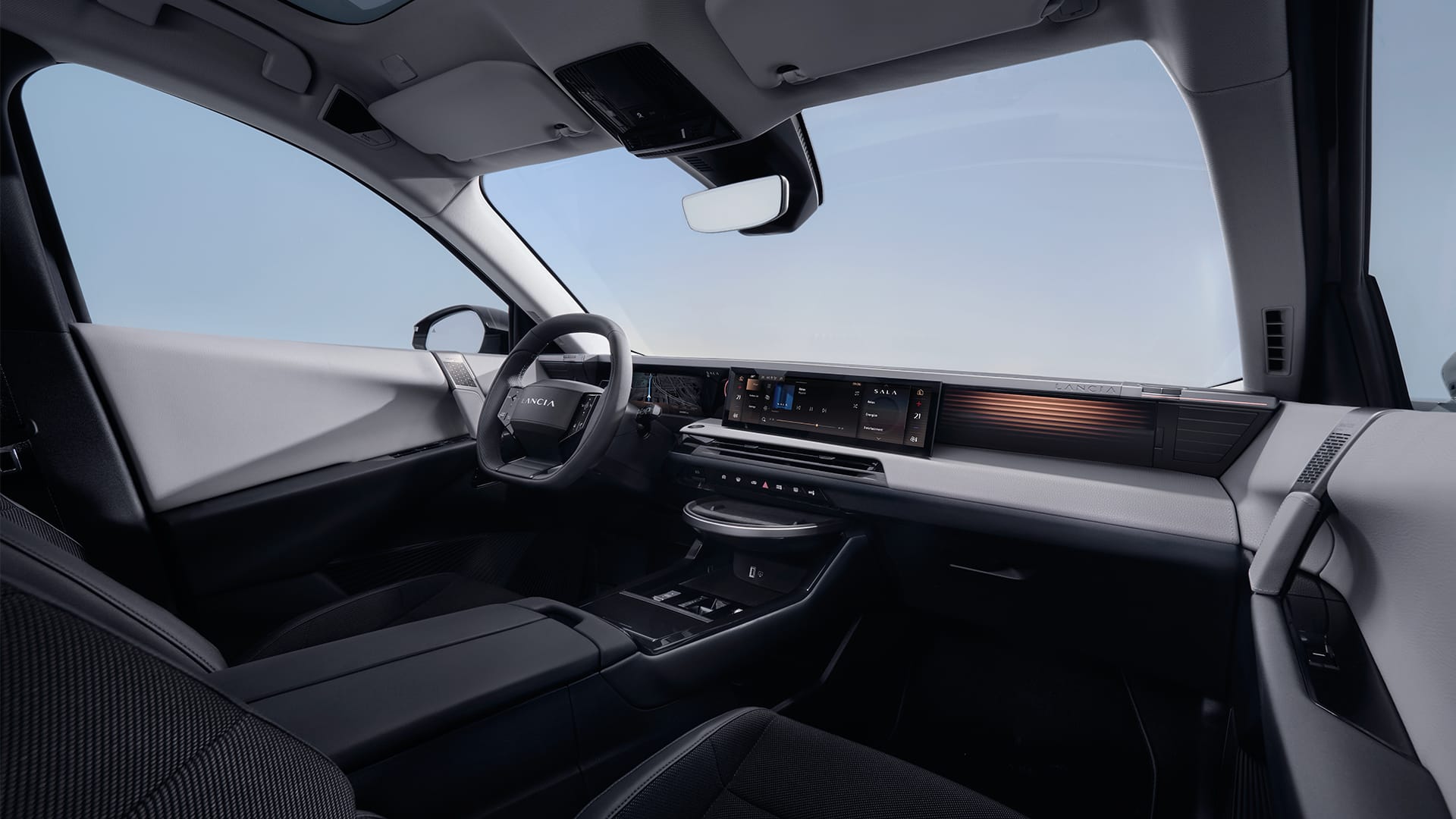 Das Interieur im Lancia Gamma. 
