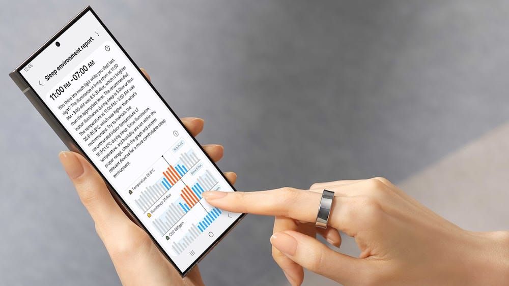 Samsung Galaxy Ring: Besser schlafen und neue Grössen