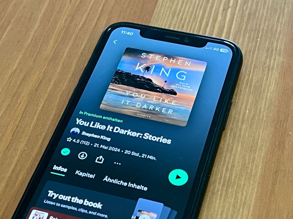 Spotify hat neue Hörbuch-Funktion – und bittet zur Kasse