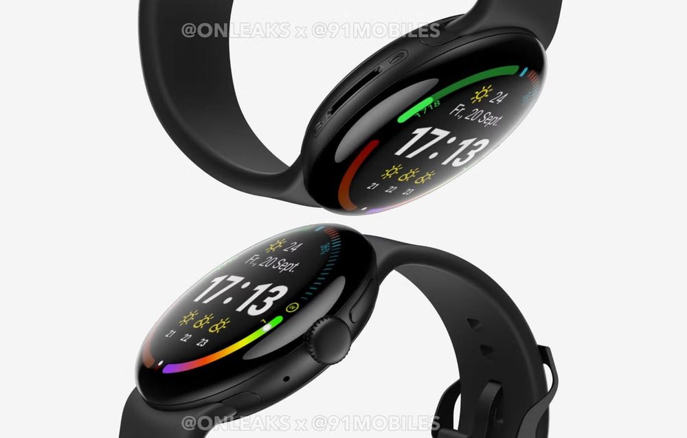 Sieht so die Google Pixel Watch 4 aus?