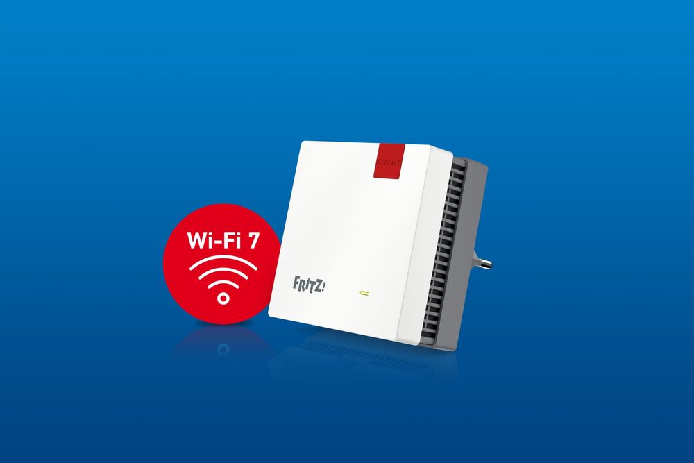 Fritz!Repeater 1700 mit Wi-Fi 7 startet in der Schweiz
