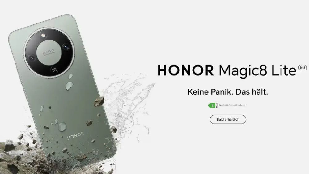 Honor Magic 8 Lite kommt nach Europa – Preis-Leistungs-Hit in Sicht?