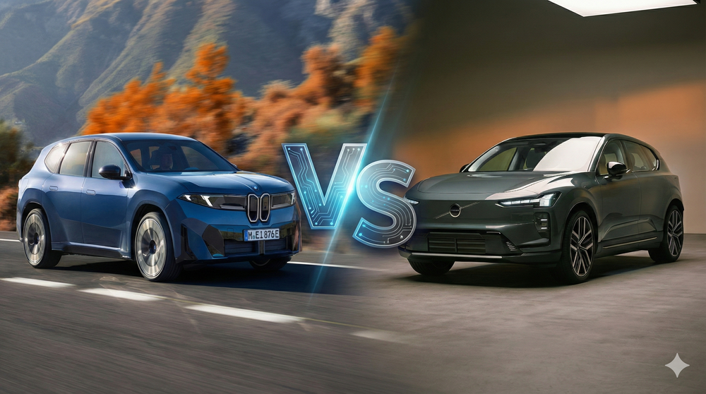 Volvo EX60 vs. BMW iX3: Welches Elektroauto ist besser?