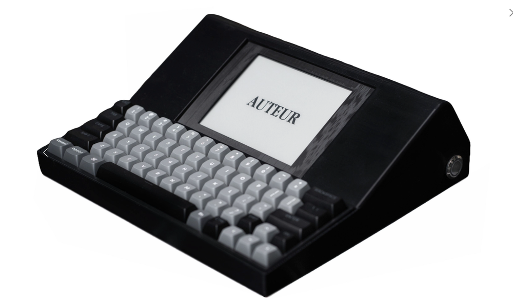 «Auteur»: Die Anti-Laptop-Schreibmaschine