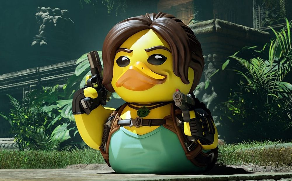 Lara Croft gibt's jetzt für die Badewanne