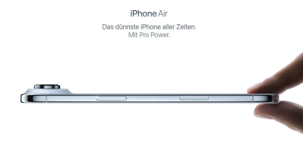 iPhone Air 2: Apple will zwei grosse Schwächen beseitigen