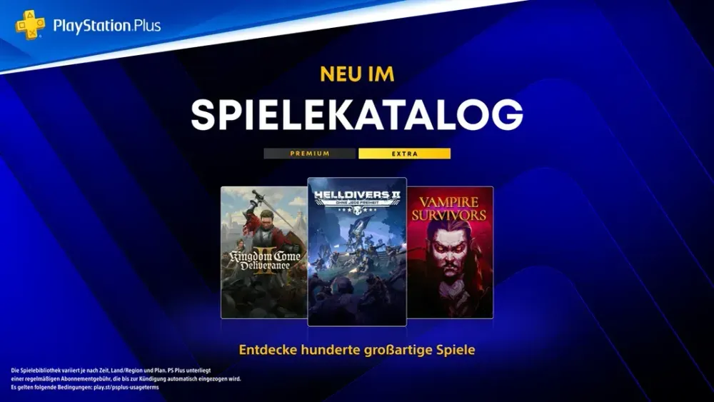 Helldivers 2 und Kingdom Come 2 kommen zu PlayStation Plus