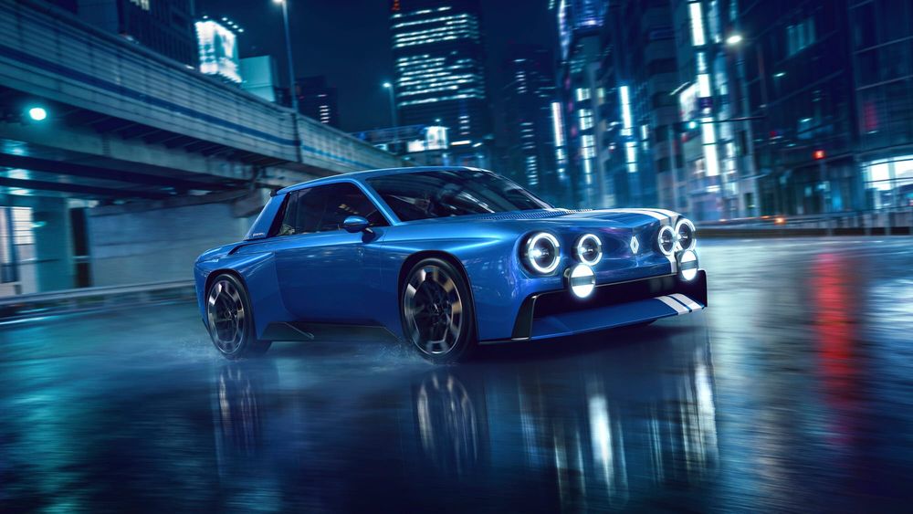 Renault bringt den R8 Gordini als Elektro-Coupé zurück – vorerst nur als Studie