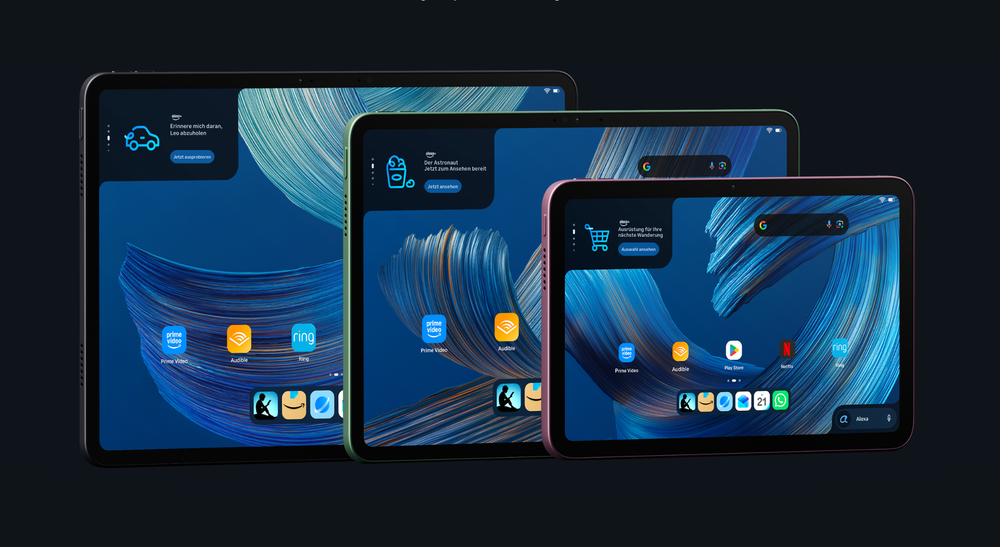 Neue Alexa Tablets: Amazon öffnet sich für Google, verlangt aber höhere Preise