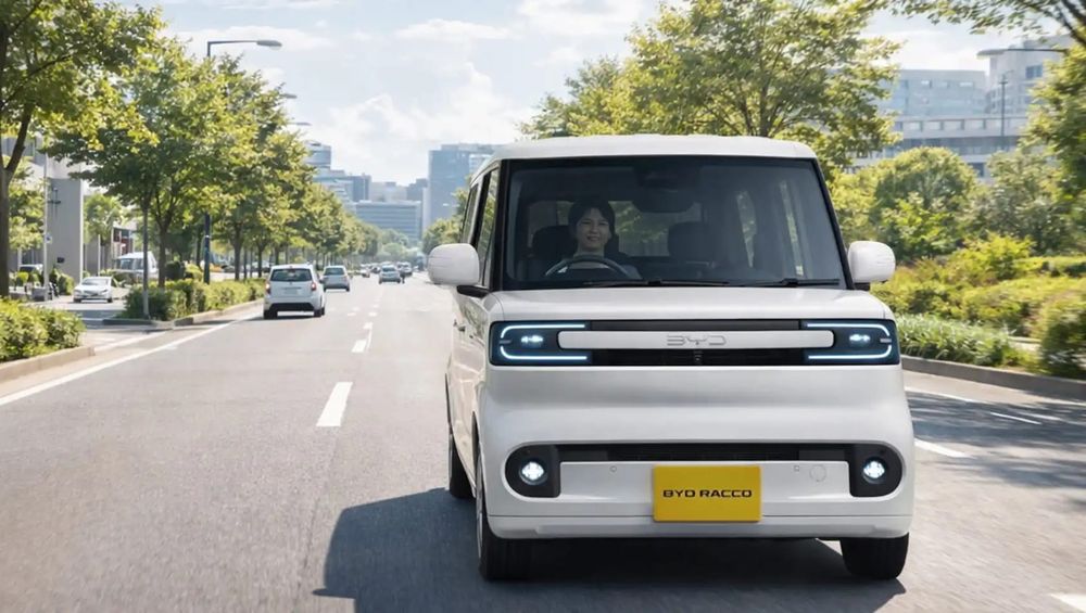 BYD Racco: Nur 3,39 Meter lang, aber bis zu 300 Kilometer Reichweite