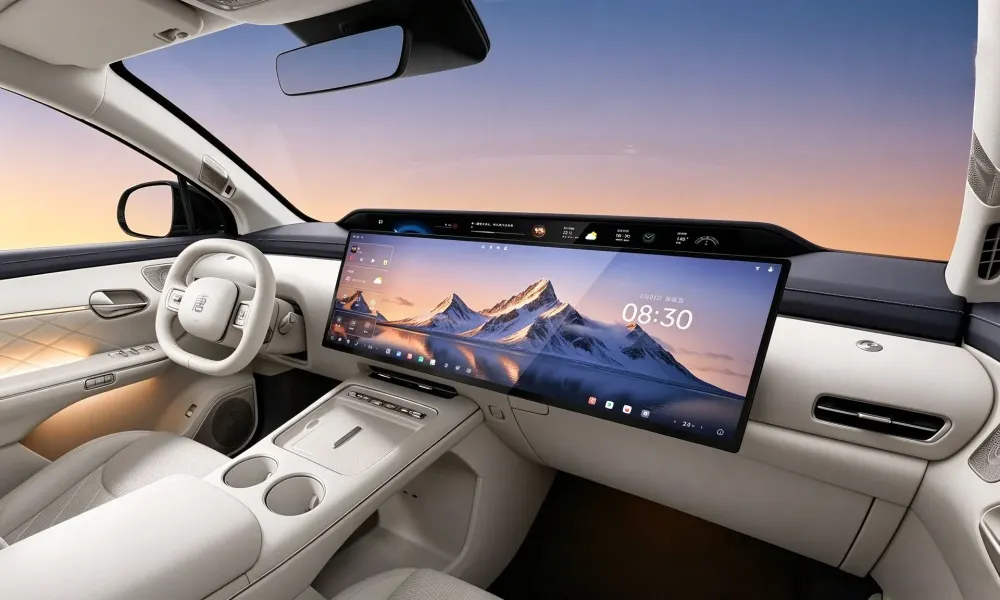 BYD baut sein Cockpit um: Zwei riesige Displays ersetzen die bisherige Gestaltung
