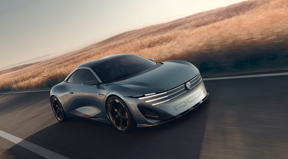 Peugeot RCZ Vision: Das Sportcoupé kehrt mit 500 PS und 1000-Volt-Technik zurück