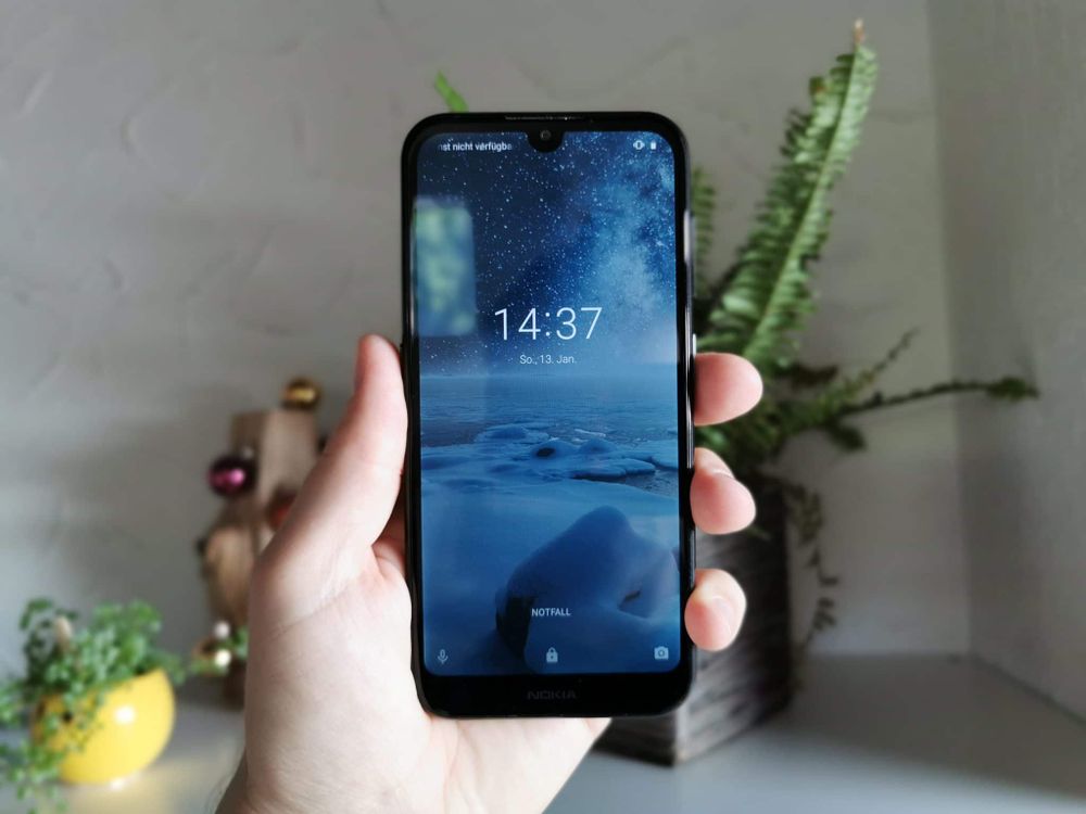 Nokia 4.2 im ersten Eindruck überrascht vor allem mit dem Gehäuse