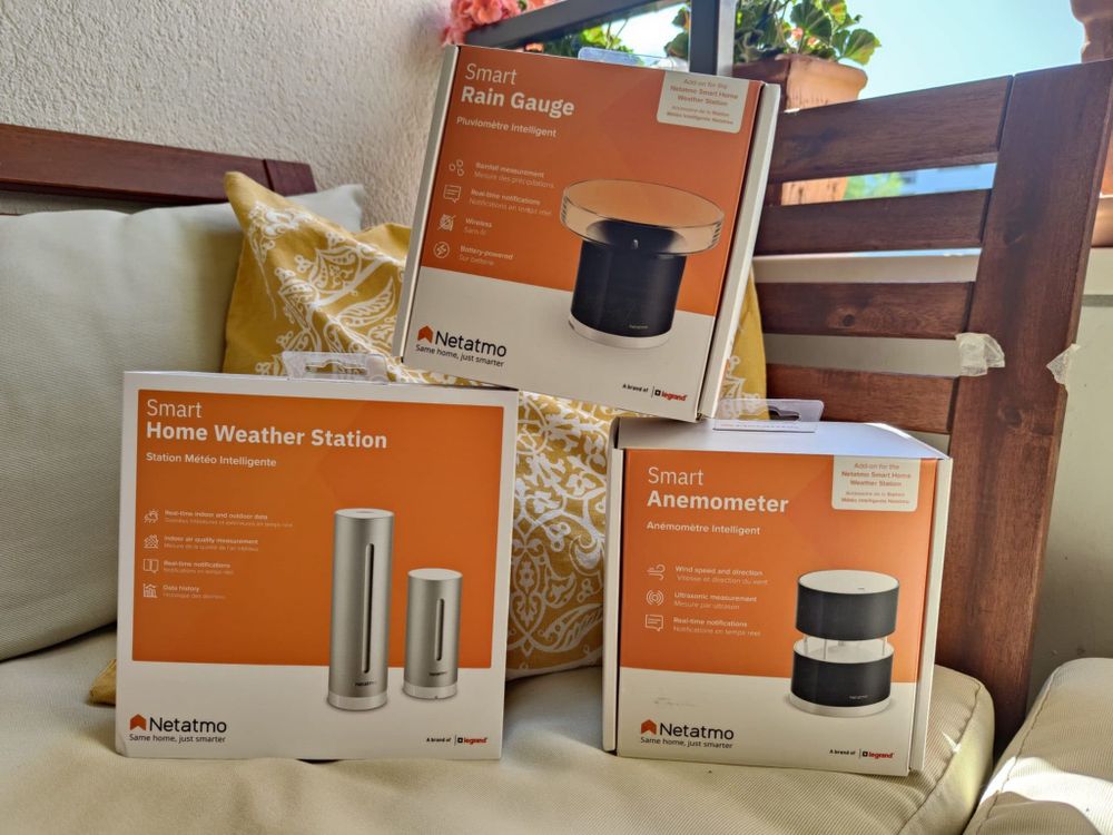 Die smarte Wetterstation von Netatmo mit Regen- und Windmesser im Test