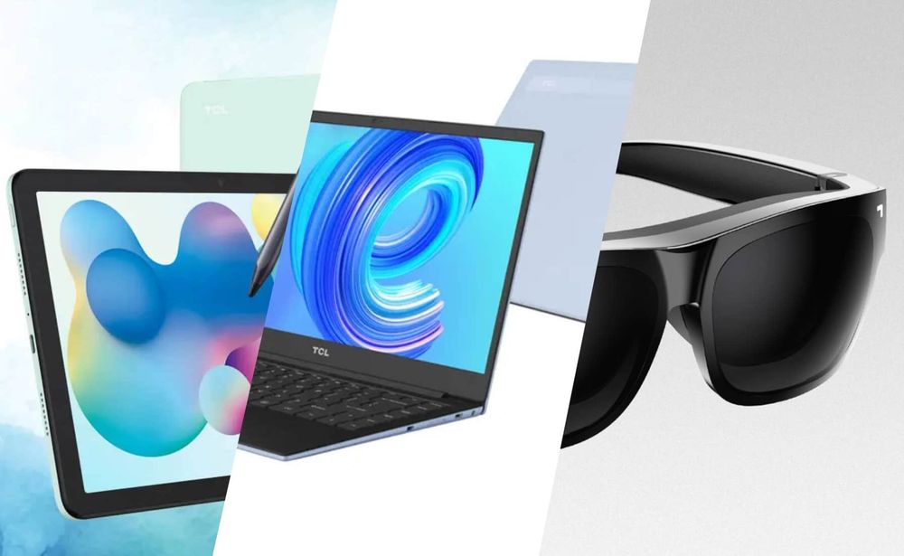 TCL zeigt seinen ersten Laptop, eine Kinobrille und ein «Papier-Tablet»