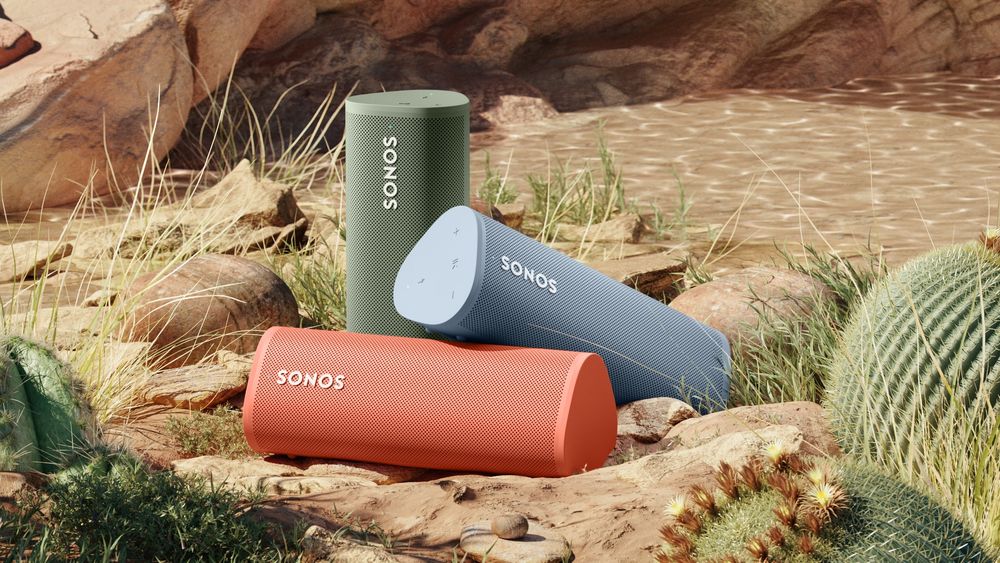 Es wird bunt: Sonos präsentiert neue Farben für den portablen Lautsprecher Roam