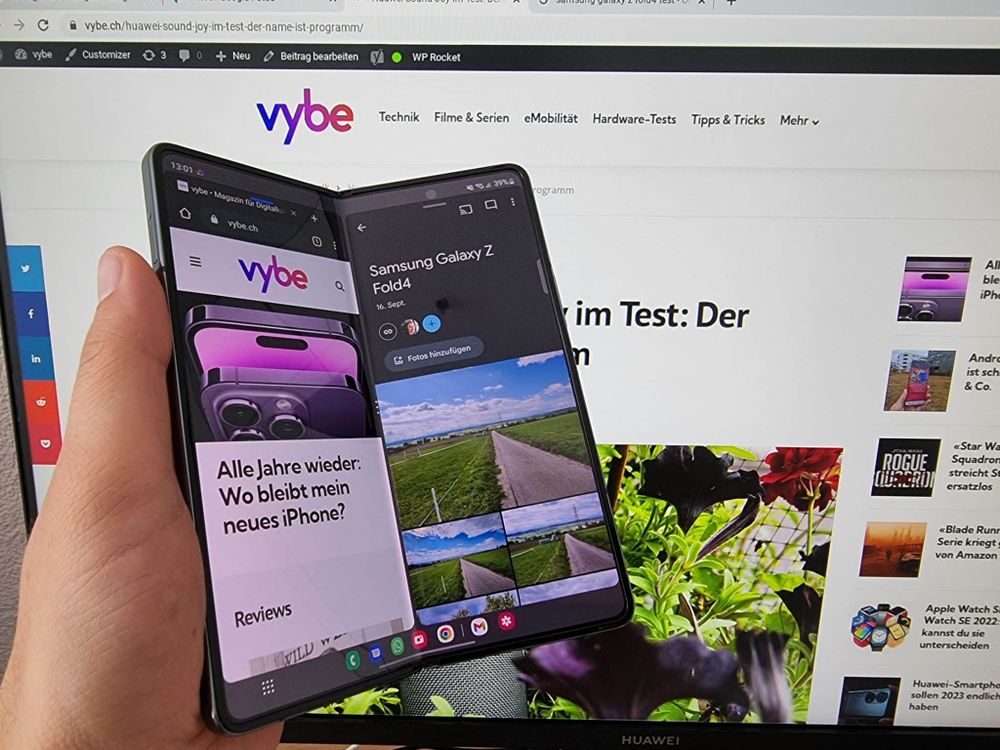Samsung Galaxy Z Fold4 im Test: Das beste Foldable, aber teuer…