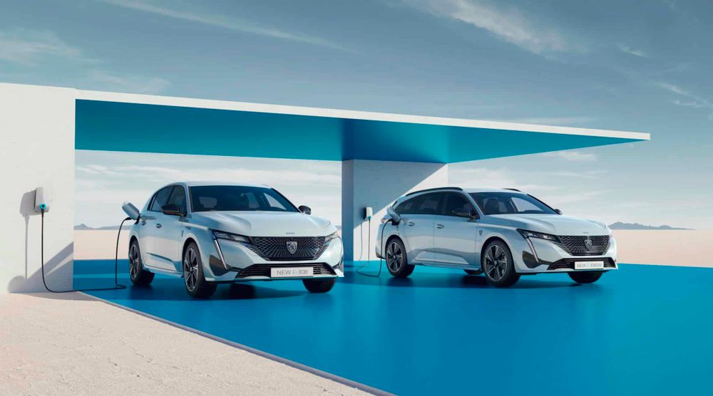 Peugeot 308 und 308 SW als rein elektrische Version bestätigt