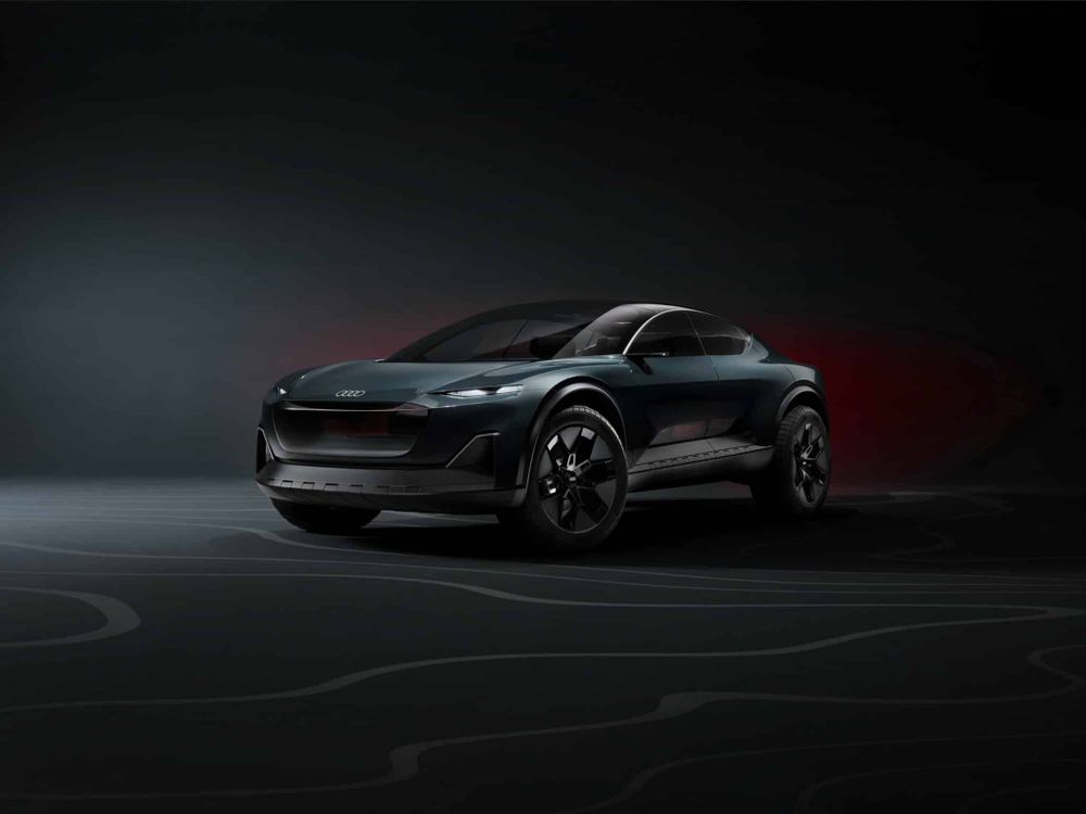 Audi activesphere concept: Elektro-Coupé verwandelt sich in Pickup