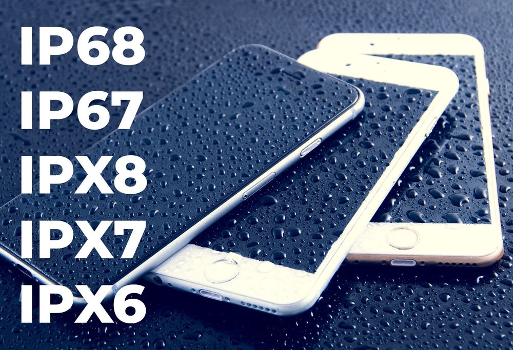 Wasser- und Staubschutz: Was bedeuten IP68, IPX8 & Co.?
