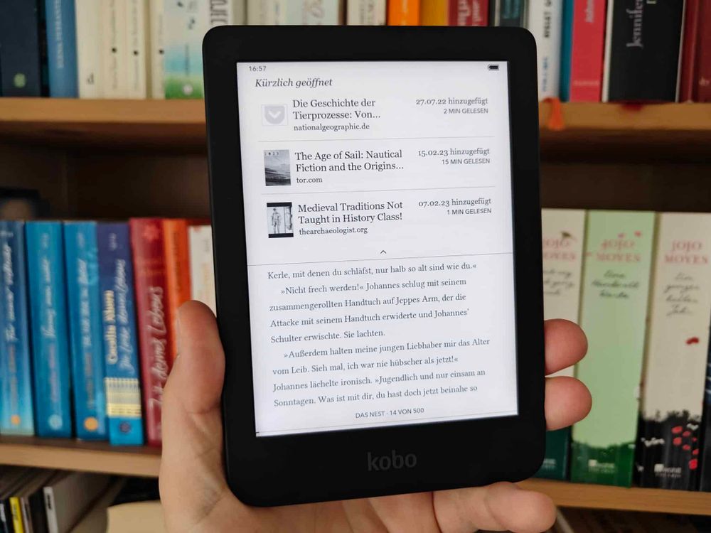 Kobo Clara 2E im ultimativen Langzeittest: Mit diesem eReader kannst du baden gehen