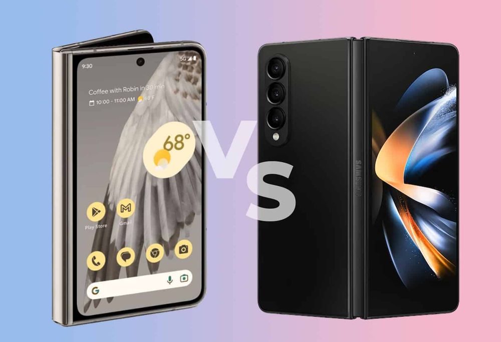 Google Pixel Fold vs. Samsung Galaxy Z Fold 4: Das sind die Unterschiede