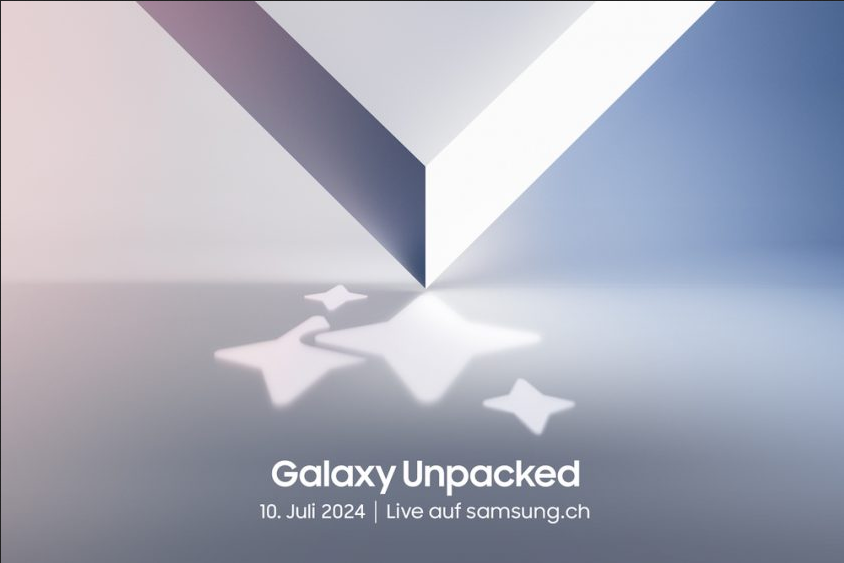 Samsung lädt zum Unpacked Event am 10. Juli in Paris ein. 