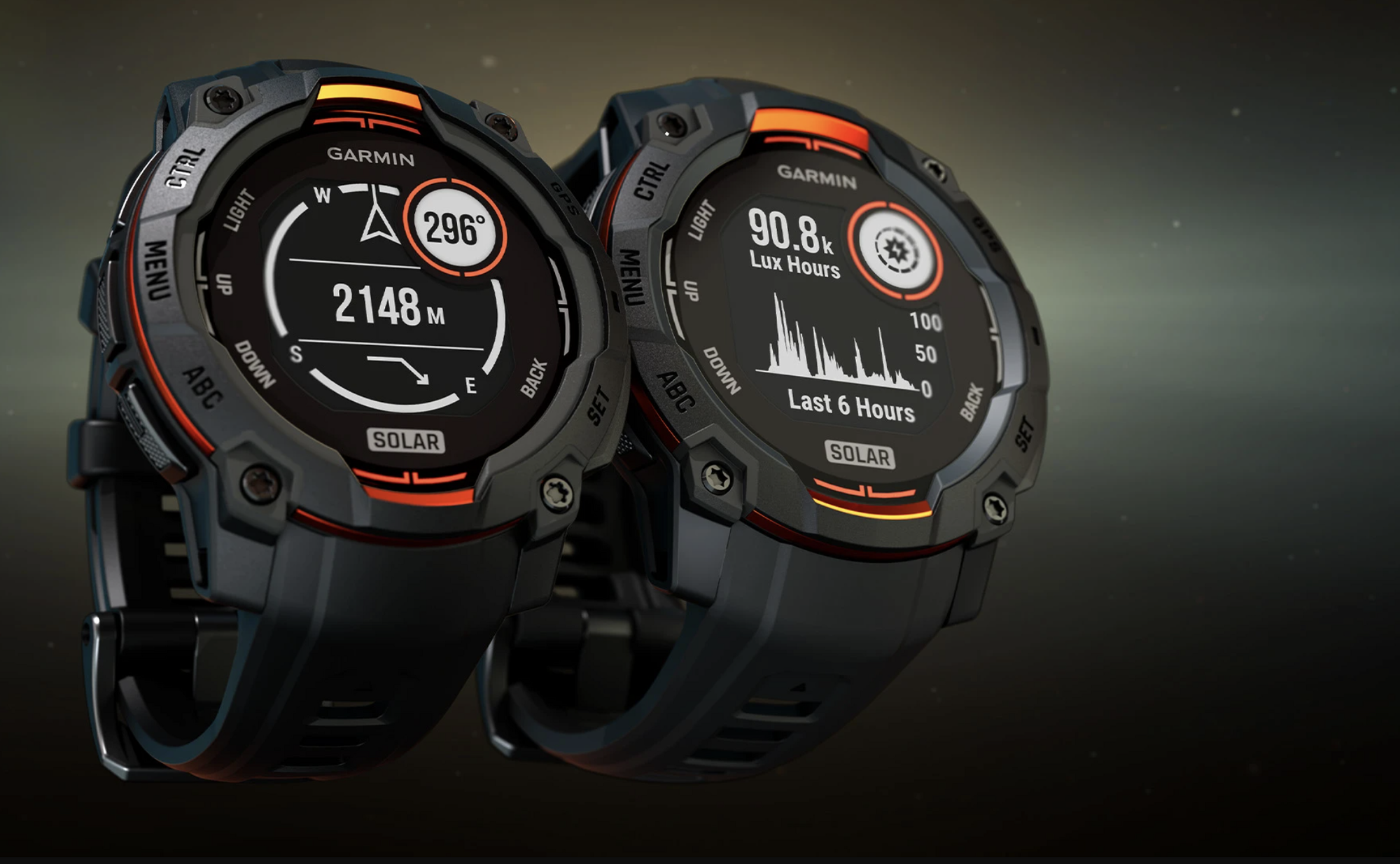 So schaut sie aus, die neue Instinct-3-Serie von Garmin.