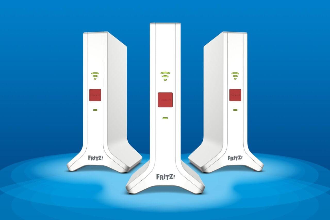 Fritz! lanciert in der Schweiz ein neues Mesh-Wi-Fi-Set